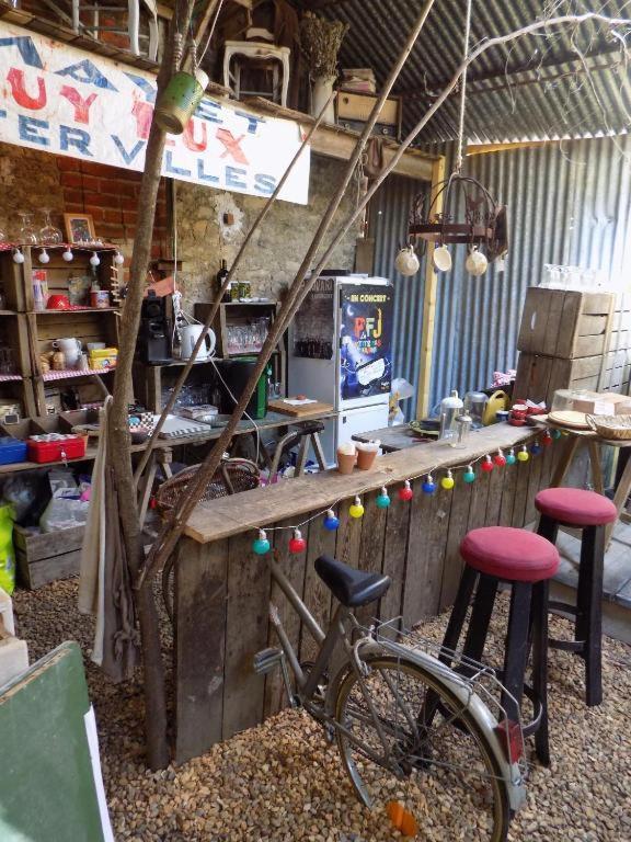La Cabane De Mimi La Sardine Saint-Gervais en-Belin Dış mekan fotoğraf