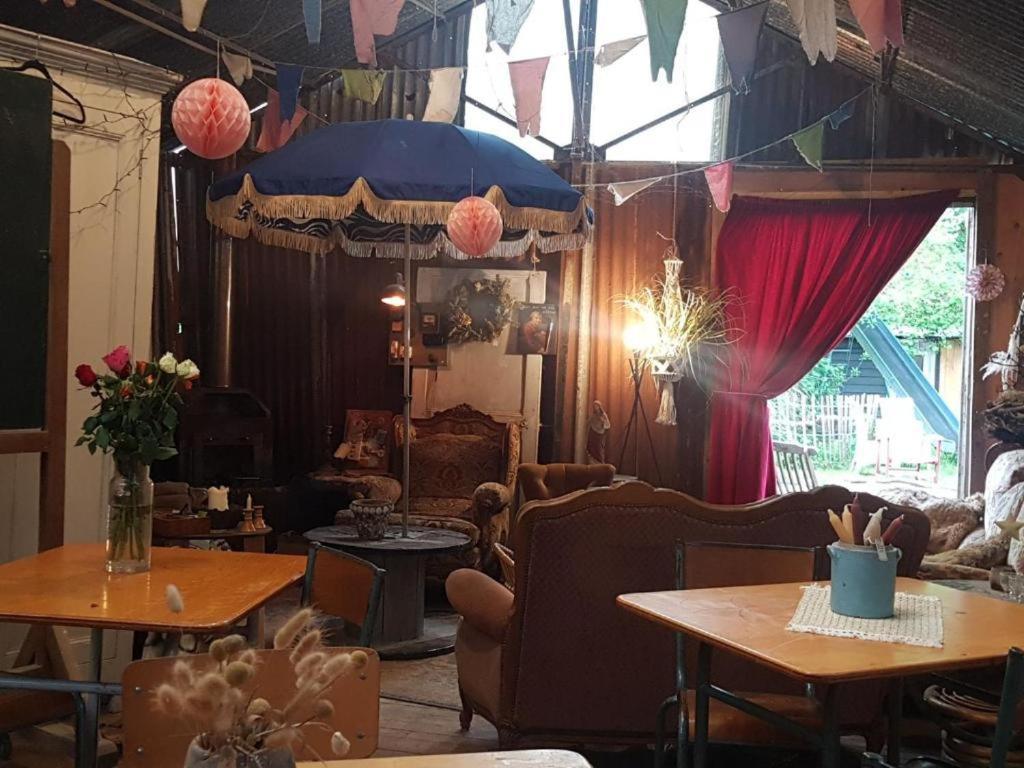 La Cabane De Mimi La Sardine Saint-Gervais en-Belin Dış mekan fotoğraf